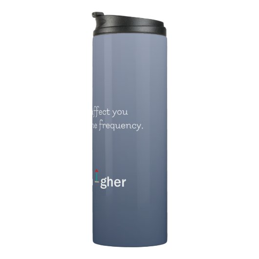 エネル前向きギー素晴らしビベスダークブルー タンブラー (回転右)