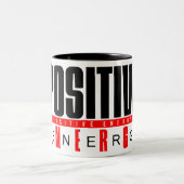 エネル前向きギー量 ツートーンマグカップ (中央)