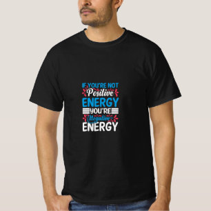 エネル前向きギーTシャツ!設計 Tシャツ