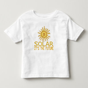 エネル太陽のギー未来 トドラーTシャツ