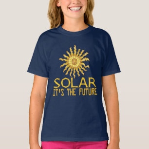 エネル太陽のギー未来 Tシャツ