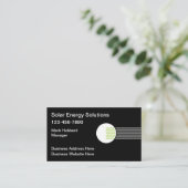 エネル太陽のギー製品サービス 名刺 (スタンド正面)