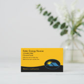 エネル太陽のギー・パネル・ビジネス・カード 名刺 (スタンド正面)