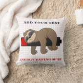 エネル救ギーのモード |スロッおもしろいトパーソナライズされた クッション (ブランケット)