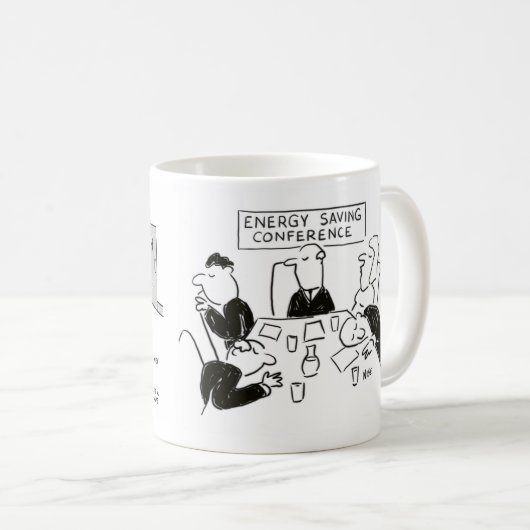 エネル救ギー会議 コーヒーマグカップ (正面右)