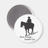 エネル救ギー…サドルアップマグネット – 西ライダー マグネット (正面/裏面)