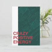 エネル熱狂する前向きギー – はっきりした引用文デザイン セーブザデート (スタンド正面)