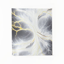 エネル白熱［赤熱］光を放つギーツリー抽象芸術タペストリー