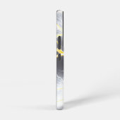 エネル白熱［赤熱］光を放つギーツリー抽象芸術電話ケース SAMSUNG GALAXYケース (右側面)