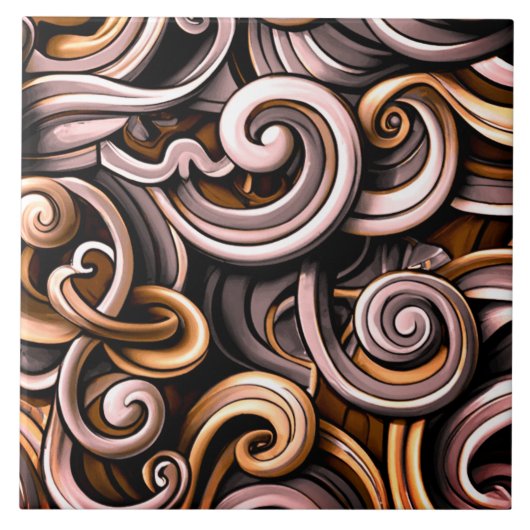 エネル素朴ギー渦 タイル (正面)