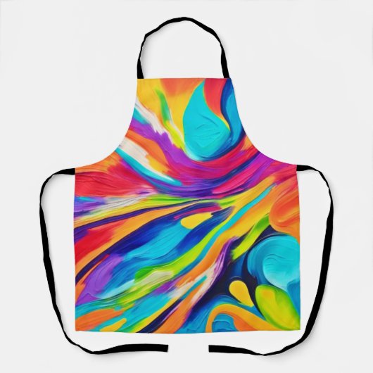 エネル鮮やかギー爆発 エプロン (正面)