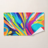 エネル鮮やかギー爆発 バスタオルセット (ハンドタオル)