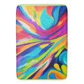 エネル鮮やかギー爆発 バスマット (正面縦)