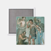 エネースが負傷，ポンペイから マグネット (正面/裏面)