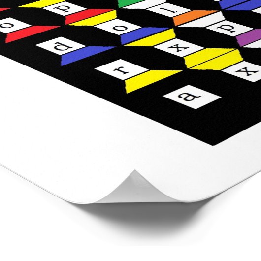 エノキアンアース錠 ポスター (角)