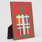 エノキアンファイアエレメンタルタブレット フォトプラーク (側面)