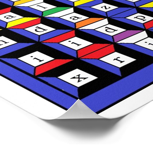 エノキアン水錠 ポスター (角)