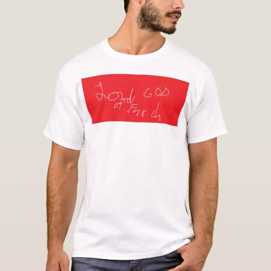 エノクの主なる神 Tシャツ (正面)