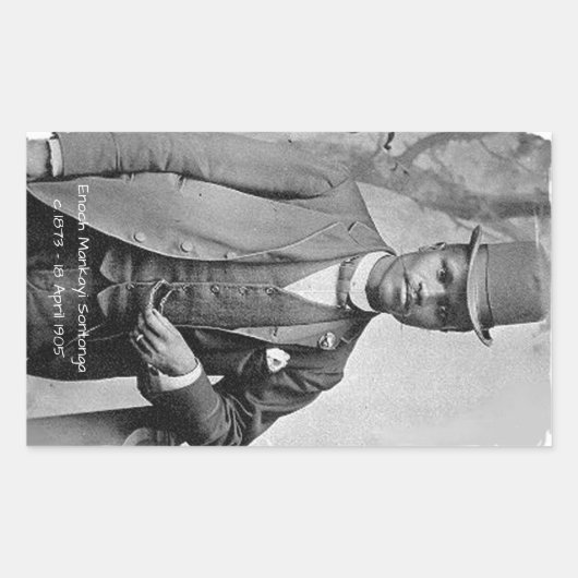 エノックマンカイソントンガ 長方形シール (正面)