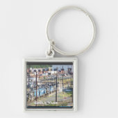 エノラノーフォーク南路線造船所ハリスバーグPA キーホルダー (正面)