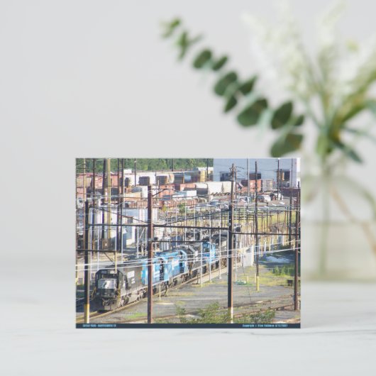 エノラノーフォーク南路線造船所ハリスバーグPA ポストカード (スタンド正面)