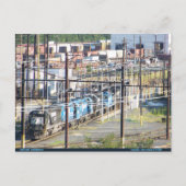 エノラノーフォーク南路線造船所ハリスバーグPA ポストカード (正面)