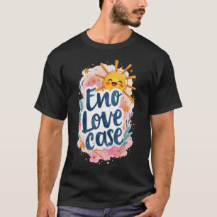 「エノラブケース」おもしろいよくはしゃぐ&グラフィックTシャツ Tシャツ