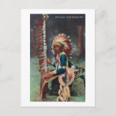 エハンケクル族長像 ポストカード (正面)