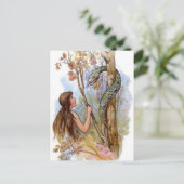 エバとヘビ ポストカード (スタンド正面)