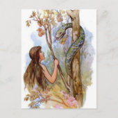 エバとヘビ ポストカード (正面)