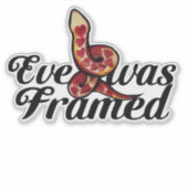 エバはスネークラブハート シール (正面)