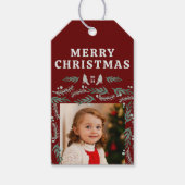 エバエレガントーグリーンガ縁どランド2枚 ギフトタグ (正面)