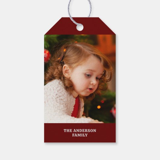 エバエレガントーグリーンガ縁どランド2枚 ギフトタグ (裏面)