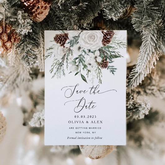 エバエレガントーグリーン日付の保存 セーブザデート