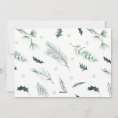 エバエレガントーグリーン&コットンフラワージョイピースラブ シーズンカード (裏面)