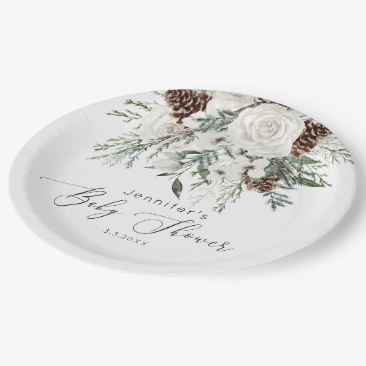 エバエレガントー男女兼用グリーンシャワー ペーパープレート (アングル)