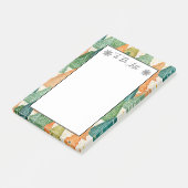 エバカラフルーグリーンクリスマスの森 ポストイット (アングル)