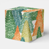 エバカラフルーグリーンクリスマスツリーの森 フェイバーボックス (裏面サイド)