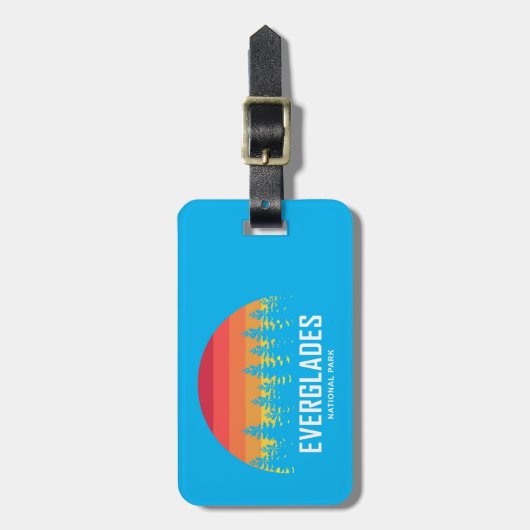 エバグレーズ国立公園 ラゲッジタグ (正面縦)