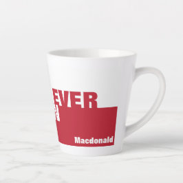 エバパーソナライズされた最高のテシャンパパ カフェラテマグ