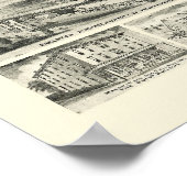 エバレット、PAパノラママップ – 1905 ポスター (角)