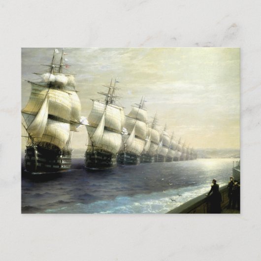エバロシアのゾフスキー黒海艦隊 ポストカード (正面)