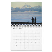 エバンの週の写真 カレンダー (2月 2027)