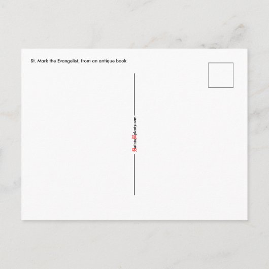 エバンジェリストのマーク(RLS 09)ポストカード2 ポストカード (裏面)