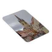 エバンジェリチャル大聖堂タワーシビウルーマニア マグネット (右側)