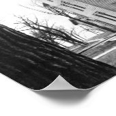 エバンストン旧大学1855年に建てられた ポスター (角)