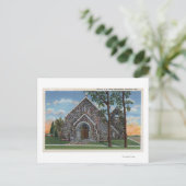 エバンストン、ワイオミング州 - 聖マグダラのマリー教会の眺め ポストカード (スタンド正面)