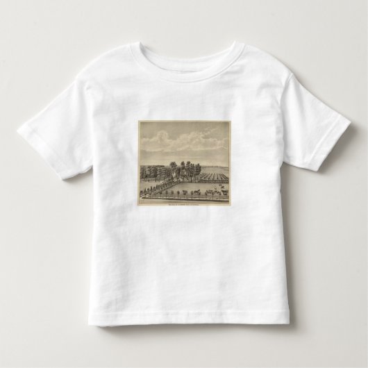 エバンズの住宅、Topeka、カンザス トドラーTシャツ (正面)