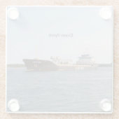 エバンズスピリットグラスのコースター ガラスコースター (裏面)