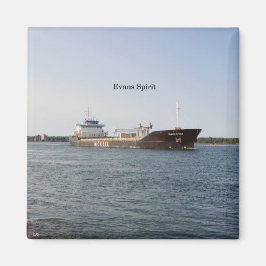 エバンズスピリット磁石 マグネット (正面)